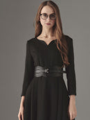 レザースカラップベルト