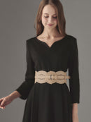 レザースカラップベルト