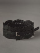 レザースカラップベルト