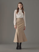 フェイクレザーマーメイドスカート