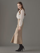 フェイクレザーマーメイドスカート