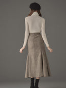 ラッフルマーメイドスカート