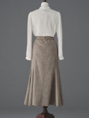 ラッフルマーメイドスカート