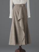 ラッフルマーメイドスカート