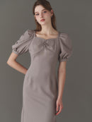 Mermaid lace-up one-piece