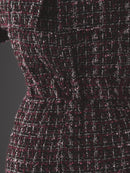 Camellia lady tweed one-piece