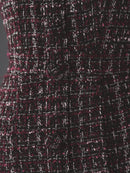 Camellia lady tweed one-piece