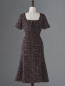 Camellia lady tweed one-piece