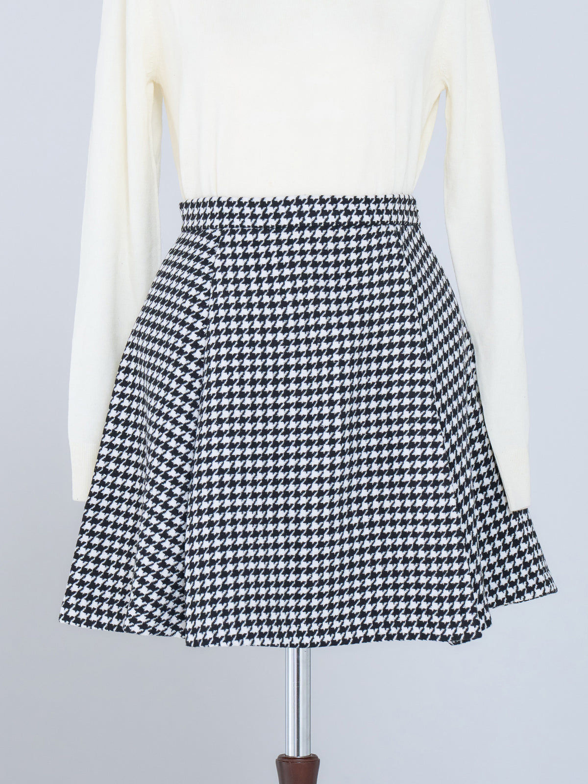 Houndstooth pattern skirt | EmiriaWiz公式オンラインストア