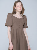 Corset floating jacquard one-piece