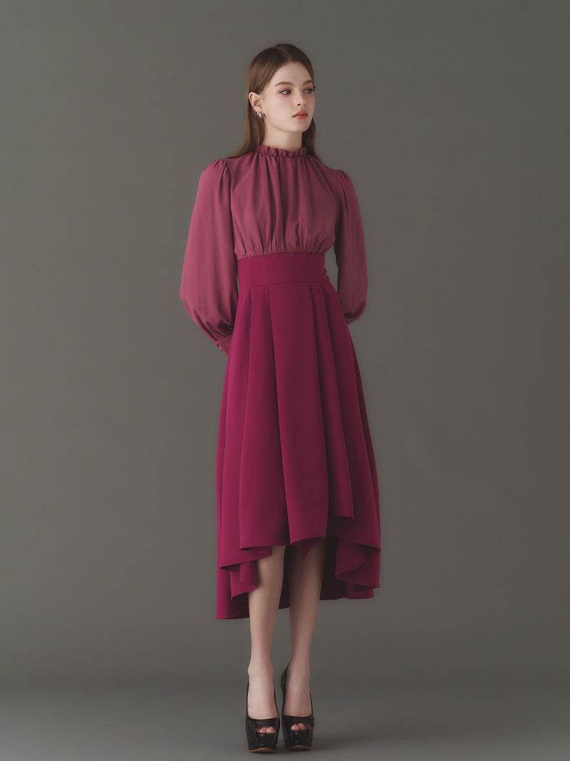 Attrait drape one-piece