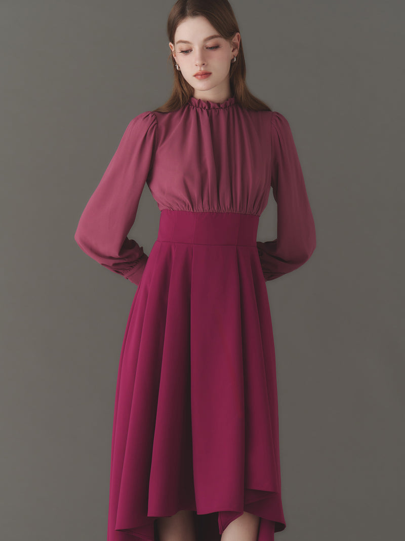 Attrait drape one-piece