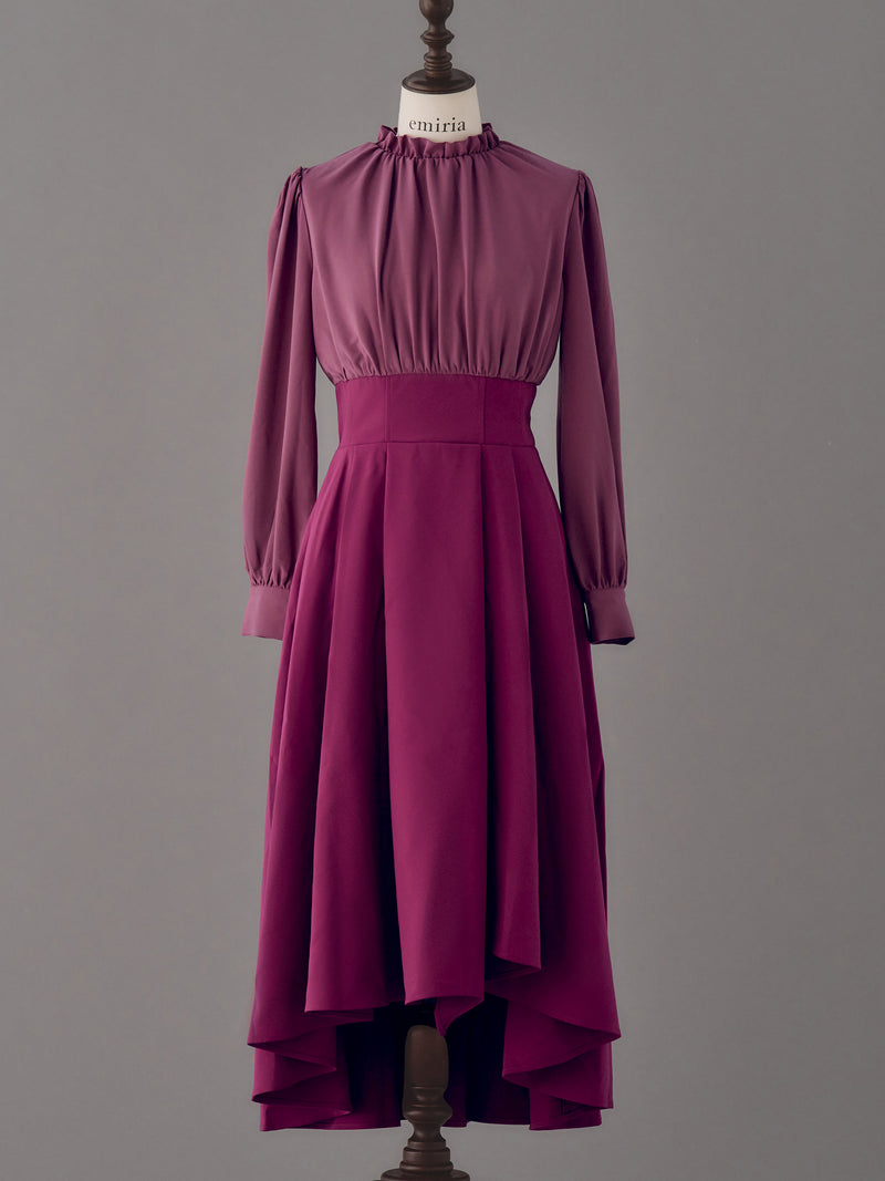 Attrait drape one-piece