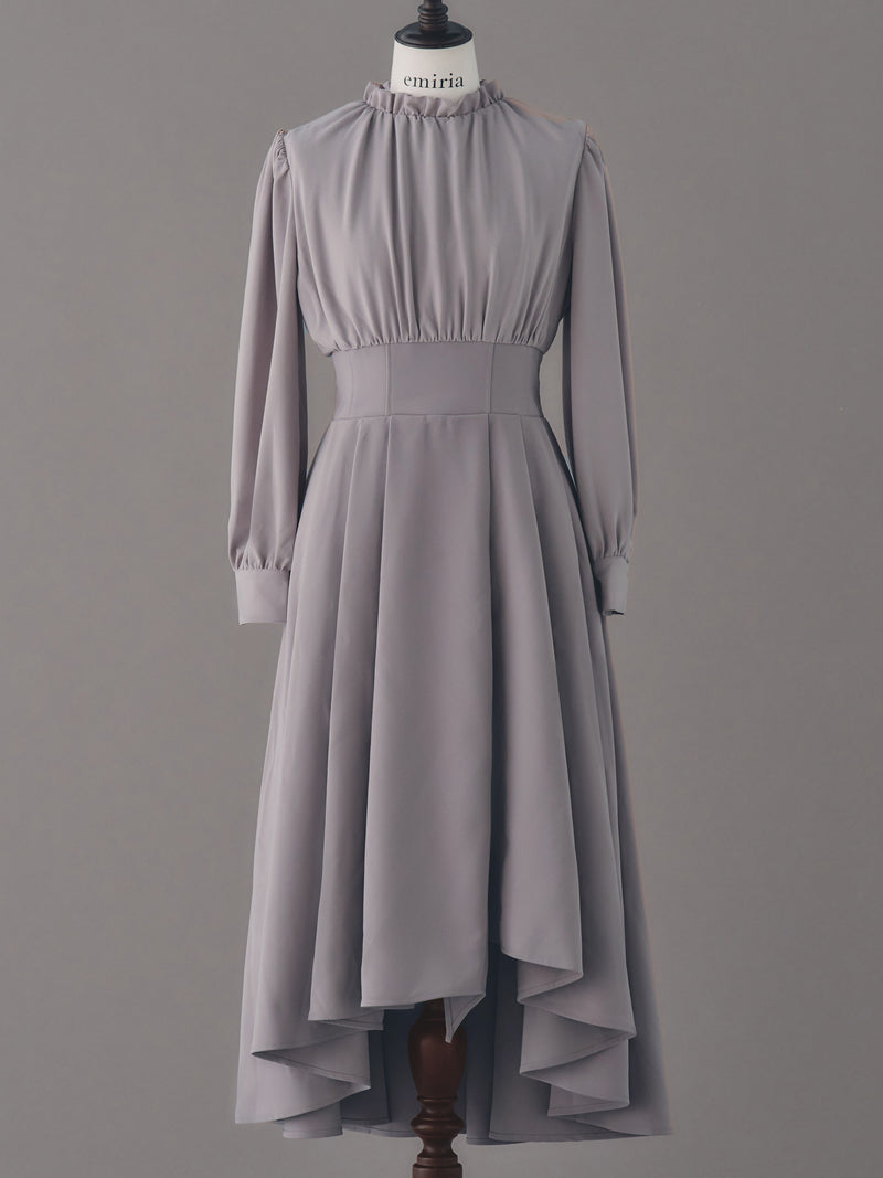 Attrait drape one-piece