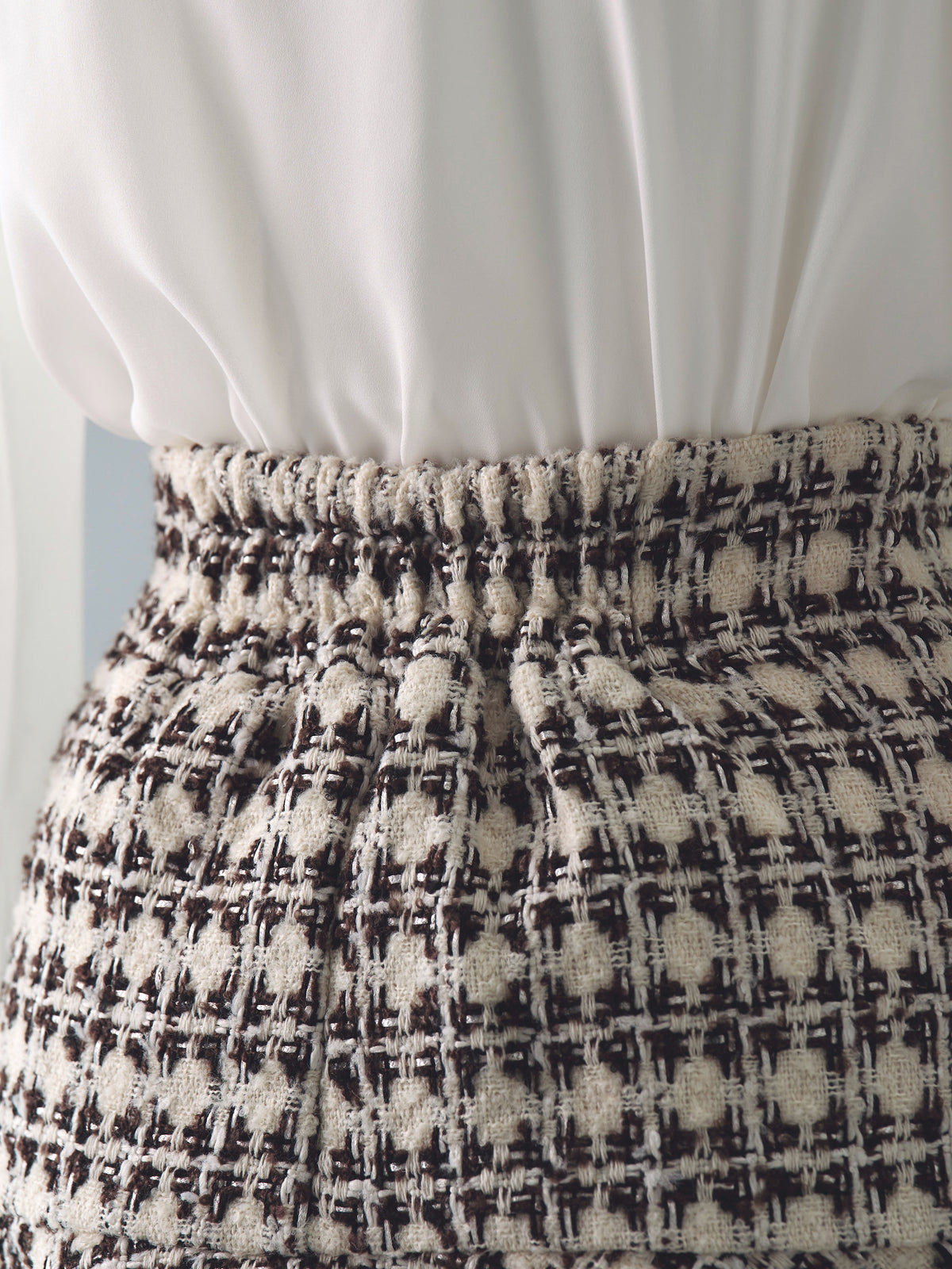 Tweed peplum flare skirt | EmiriaWiz公式オンラインストア