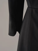 Tucked Waist Flare Dress