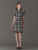 マリアケントツイードショートスリーブワンピース
