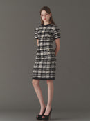 マリアケントツイードショートスリーブワンピース