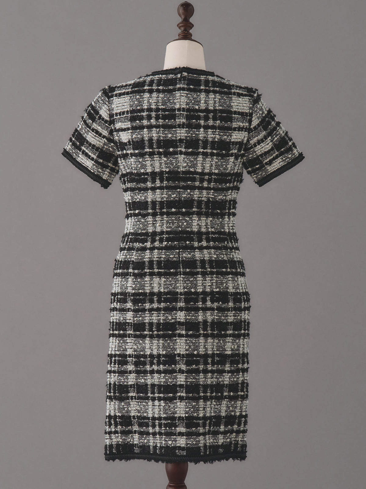 マリアケントツイードショートスリーブワンピース| エミリアウィズ