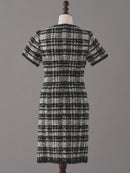マリアケントツイードショートスリーブワンピース