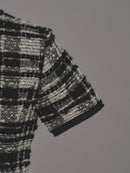 マリアケントツイードショートスリーブワンピース