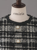 マリアケントツイードショートスリーブワンピース