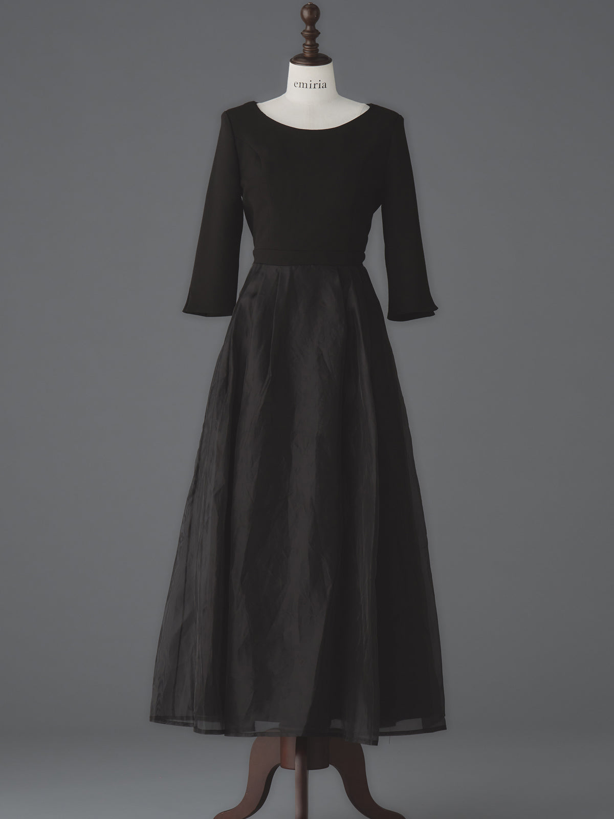 【一枚できまる /Bleu Noir】HERMES ストレートドレス Porte-bonheur noir dress | EmiriaWiz公式オンラインストア