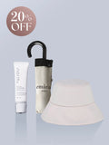 UV CUT SET - sun umbrella × hat -