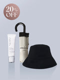 UV CUT SET - sun umbrella × hat -