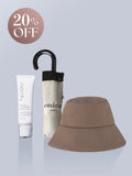 UV CUT SET - sun umbrella × hat -