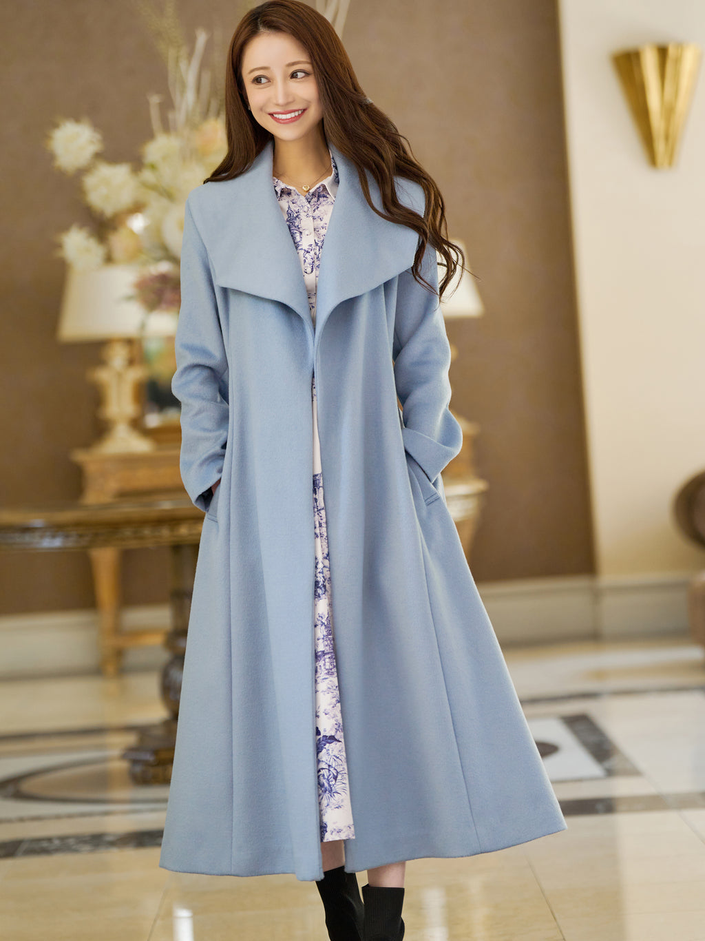 Classique big collar coat | EmiriaWiz公式オンラインストア
