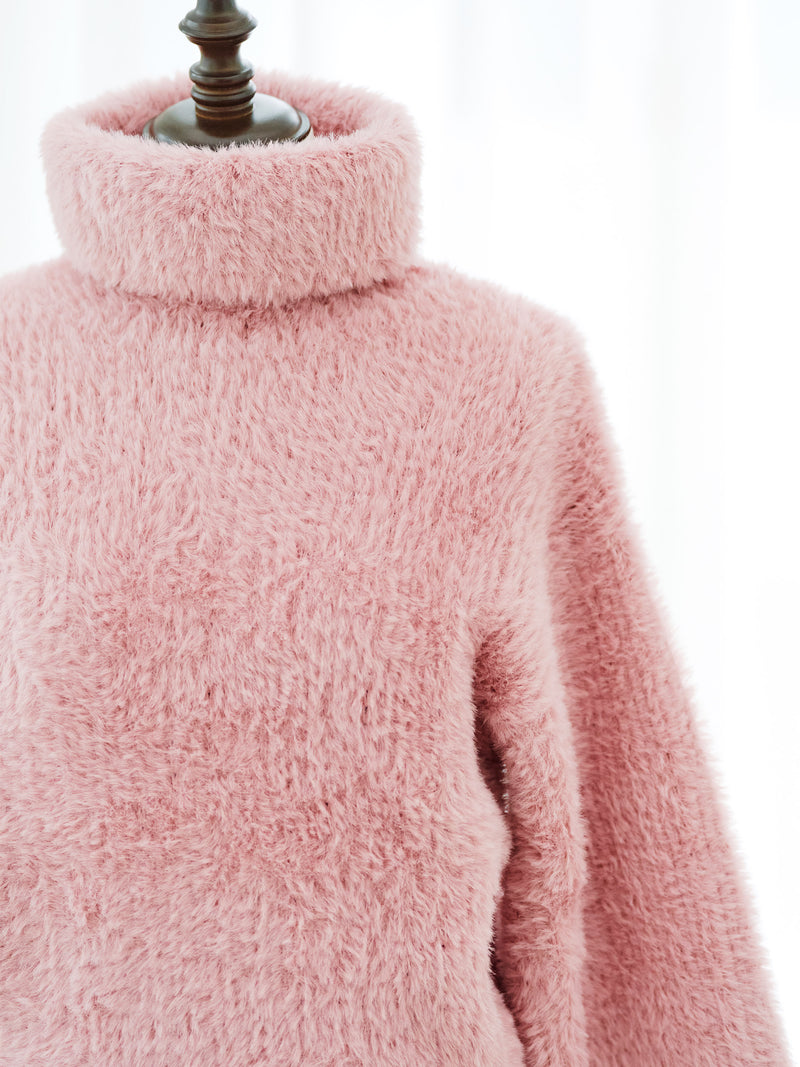 Powder snow shaggy knit tops | EmiriaWiz公式オンラインストア