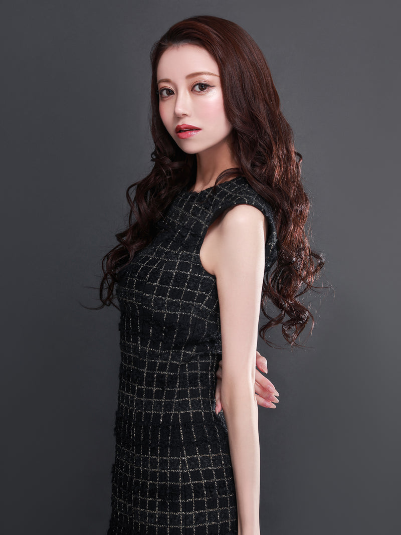 MALHIA KENT tweed one-piece | EmiriaWiz公式オンラインストア