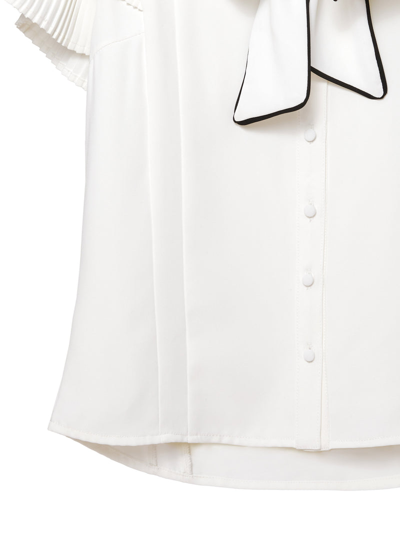 Sleeve frill bowtie blouse | エミリアウィズ 公式オンラインストア