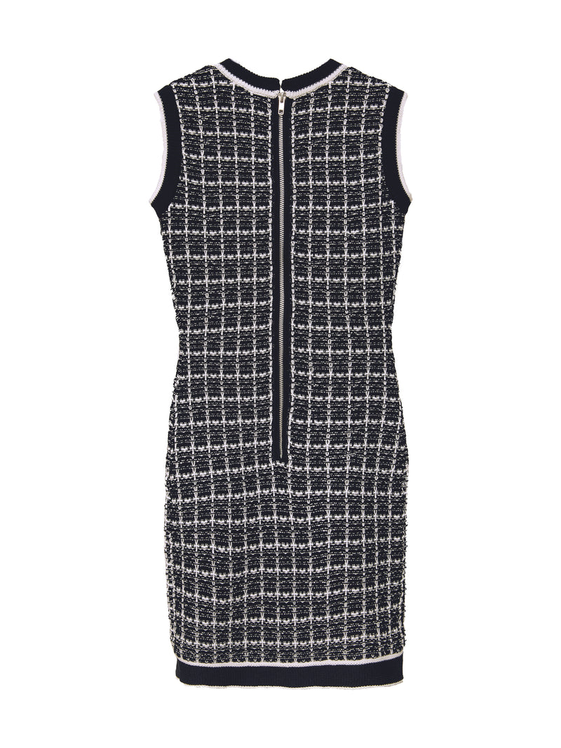 Tweed sleeveless knit one-piece | エミリアウィズ 公式オンラインストア