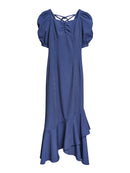 Mermaid lace-up one-piece