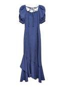 Mermaid lace-up one-piece